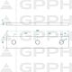 Stoper GPPH Plus 260x50 do stołu spawalniczego