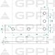 Winkiel GPPH Plus 275x150 do stołu spawalniczego - wymiary 16mm