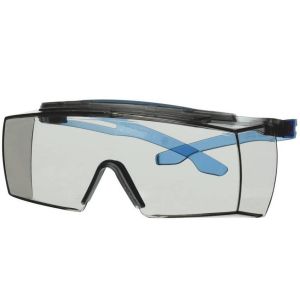 Okulary ochronne jasnoszare 3M SecureFit 3707XSGAF - oprawka niebieska