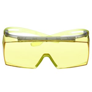 Okulary ochronne żółte 3M SecureFit 3703SGAF - oprawka limonkowa