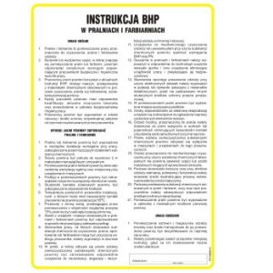 Instrukcja BHP w pralniach i farbiarniach -TD/A32