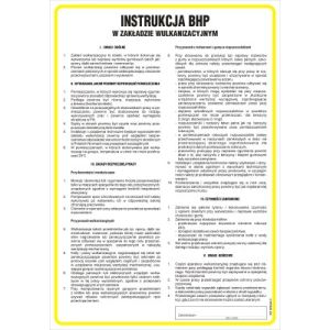 Instrukcja BHP w zakładzie wulkanizacyjnym -TD/E17