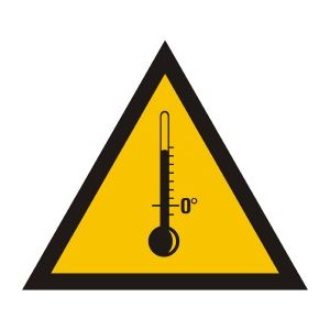 JA007 B2 FN - Znak "Ostrzeżenie przed wysokimi temperaturami"