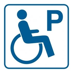 RA073 D2 PN - Piktogram "Parking dla inwalidów"