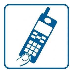 RA089 B2 FN - Piktogram "Telefon komórkowy"