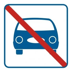 RA517 B4 PN - Piktogram "Zakaz parkowania"