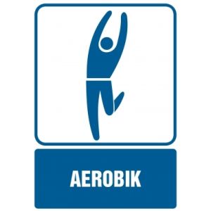 RD016 BK FN - Piktogram "Aerobik"