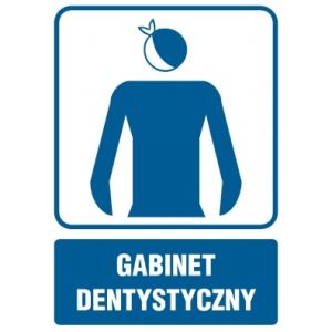 RF011 BK PN - Piktogram ''Gabinet dentystyczny''