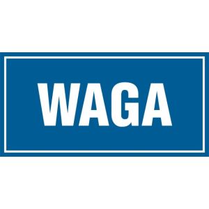 PA554 DE PN - Znak "Waga"
