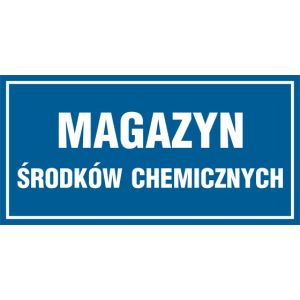 NC059 DE PN - Znak "Magazyn środków chemicznych"