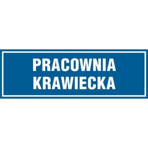 PA065 BH PN - Znak "Pracownia krawiecka"