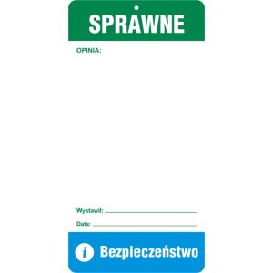 RG104 JP HN - Zawieszka "Sprawne" - opak. 10 szt.