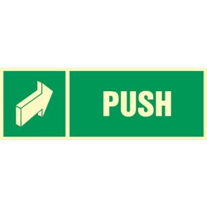 AC034 AJ FN - Znak "Push"