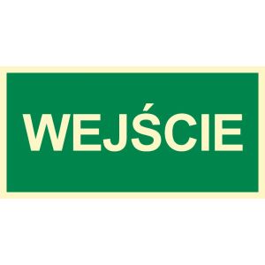 Znak "Wejście"