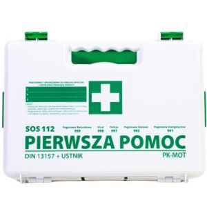 Apteczka przemysłowa PK-MOT K-13 - DIN 13157 - przód
