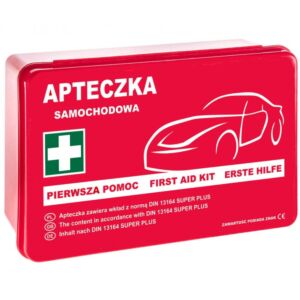 Apteczka samochodowa w pudełku LUKSELL - DIN 13164 PLUS