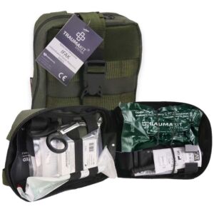 Apteczka taktyczna IFAK - TRAUMA KIT - Indywidualny Pakiet Medyczny IPMED - zielony