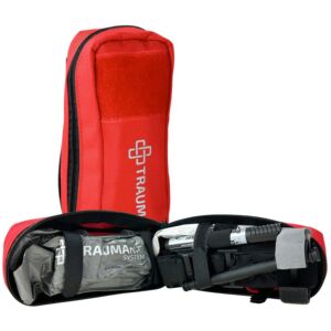 Apteczka taktyczna mini IFAK - TRAUMA KIT - Indywidualny Pakiet Medyczny IPMED - czerwony