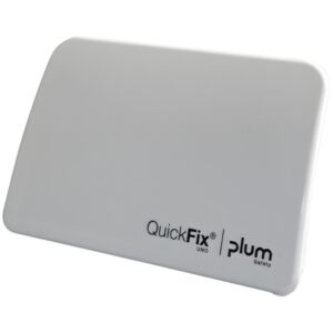 Dozownik QuickFix Uno biały - bok