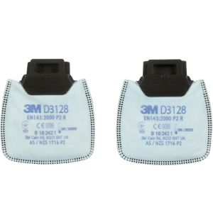 Filtr przeciwpyłowy 3M D3128 Secure Click - P2 