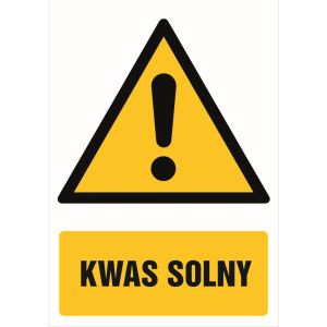Znak ''Kwas solny'' GF053