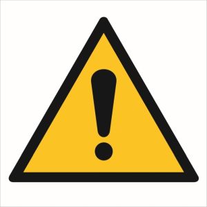 Znak "Ogólny Znak ostrzegawczy" GD001