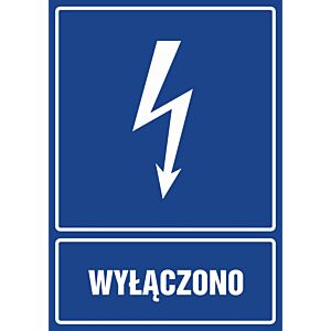 Znak "Wyłączono"