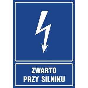 Znak "Zwarto przy silniku"