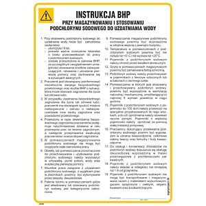 Instrukcja BHP przy magazynowaniu i stosowaniu podchlorynu sodowego - IAD02