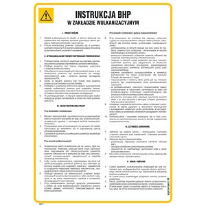 Instrukcja BHP w zakładzie wulkanizacyjnym - IAE17