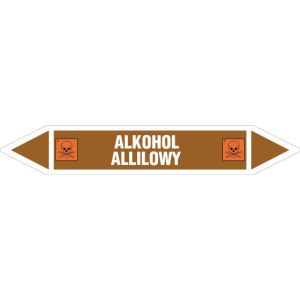 JF017 DM FN - Znak "ALKOHOL ALLILOWY"