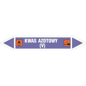 JF240 DM FN - Znak "KWAS AZOTOWY (V)"