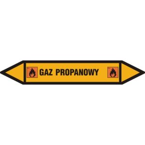 JF188 DM FN - Znak "GAZ PROPANOWY"