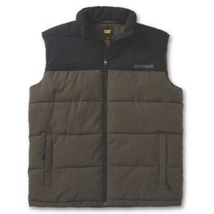 Kamizelka CAT - ARCTIC ZONE VEST - zielony/czarny