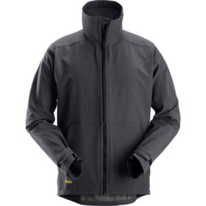 Kurtka Snickers softshell wiatroszczelna AllroundWork 1205 - szary