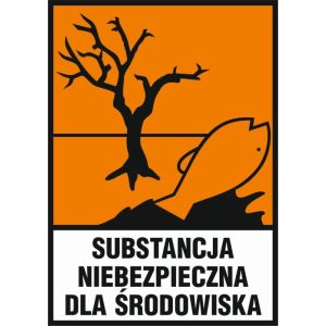 Znak "Substancja niebezpieczna dla środowiska"