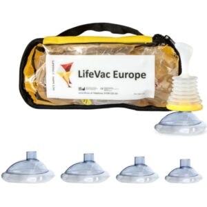 Urządzenie LifeVac LV14 do udrażniania dróg oddechowych, w saszetce