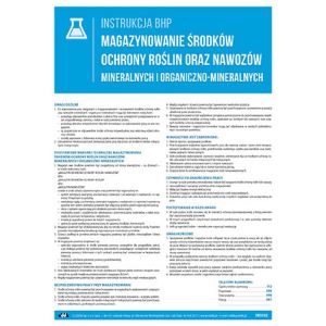 Magazynowanie środków ochrony roślin oraz nawozów mineralnych i organiczno-mineralnych