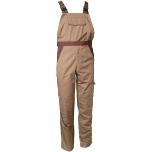 Spodnie ogrodniczki PLANAM Highline - beżowy/brązowy/cynkowy