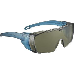 Okulary nakładkowe szare BOLLE SWIFT OTG - oprawka niebiesko-bezbarwna
