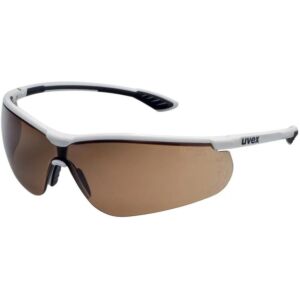 Okulary ochronne UVEX Sportstyle CBR23 (nr 9193.223) - czarno-białe