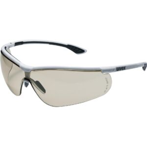 Okulary ochronne UVEX Sportstyle CBR65 (nr 9193.064) - czarno-białe
