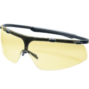 Okulary ochronne żółte UVEX Super G (nr 9172.220) - oprawka szara