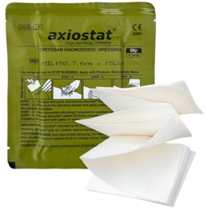 Opatrunek hemostatyczny Chitosan Axiostat Z-Fold 7,6 x 150 cm - MIL150