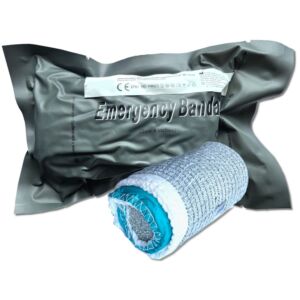 Opatrunek indywidualny typu W STRAŻAK MED wodoszczelny, duży