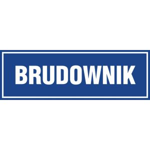 Znak "Brudownik" PA038