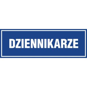 Znak "Dziennikarze" PA042