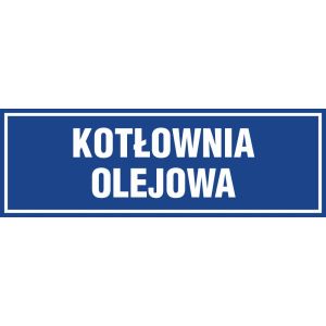 Znak "Kotłownia olejowa" PA049