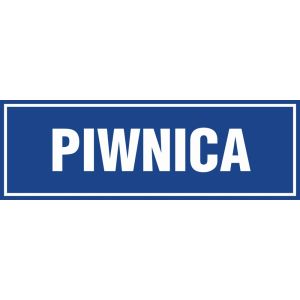 Znak "Piwnica" PA056