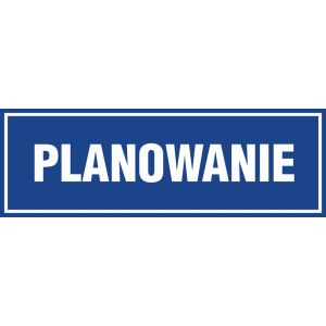 Znak "Planowanie" PA057